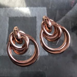 Gold Statement Earrings